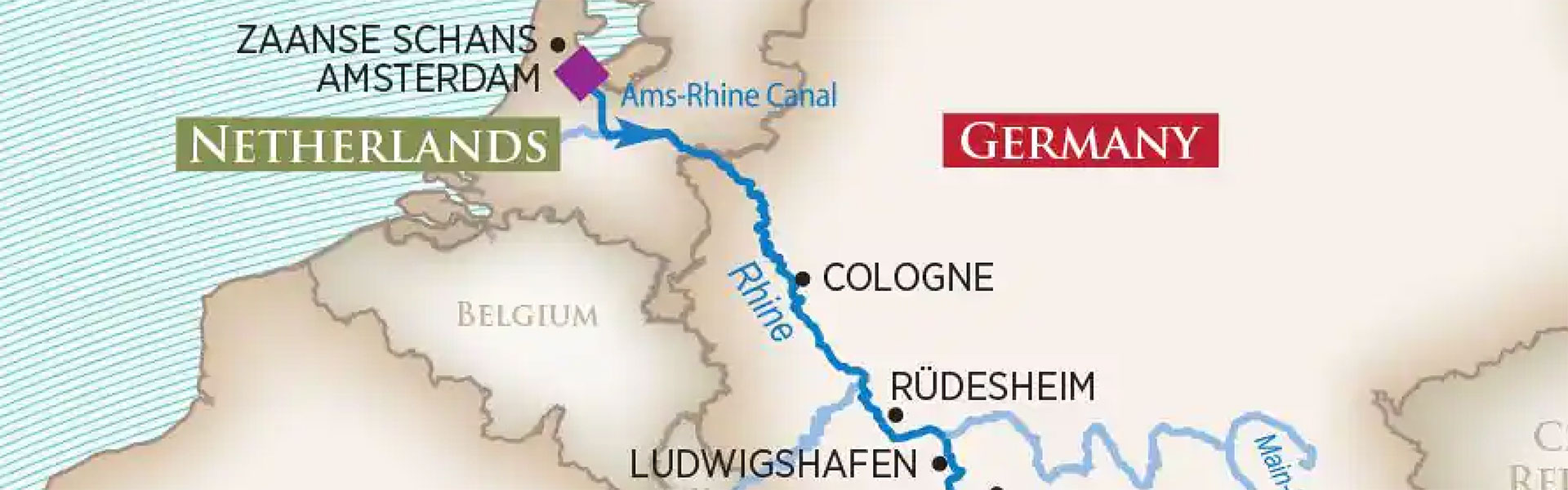 River Cruise : Captivating Rhine - AMSTERDAM TO BASEL