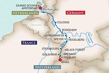 Captivating Rhine - AMSTERDAM TO BASEL