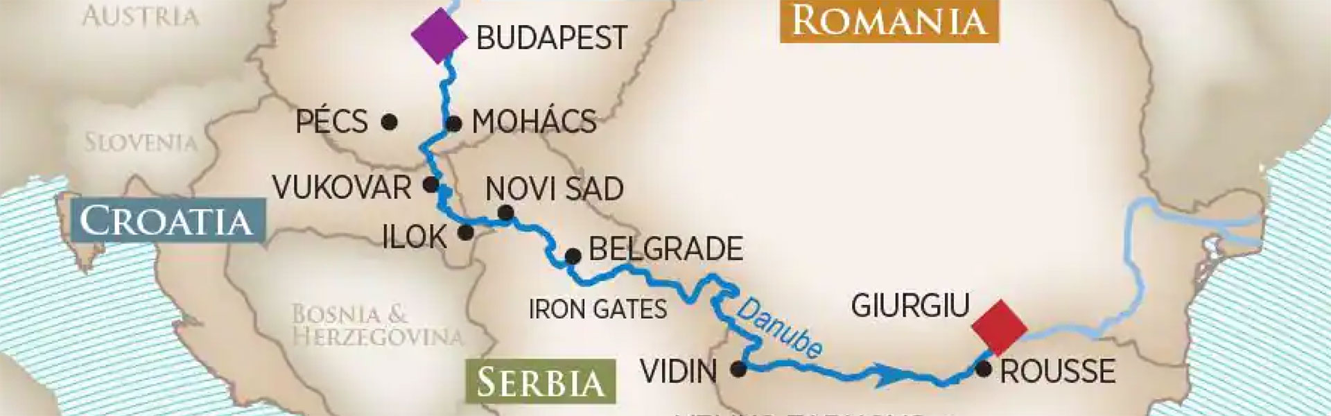 River Cruise : Gems of Southeast Europe