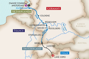 Rhine Castles & Swiss Alps River Cruise